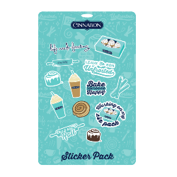 Cinnabon Sticker Sheet