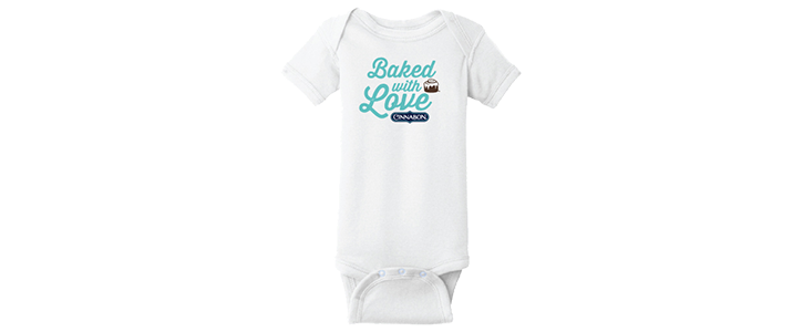 Baked With Love Baby Onesie