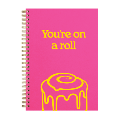You're On A Roll 5.25x7.25 Journal