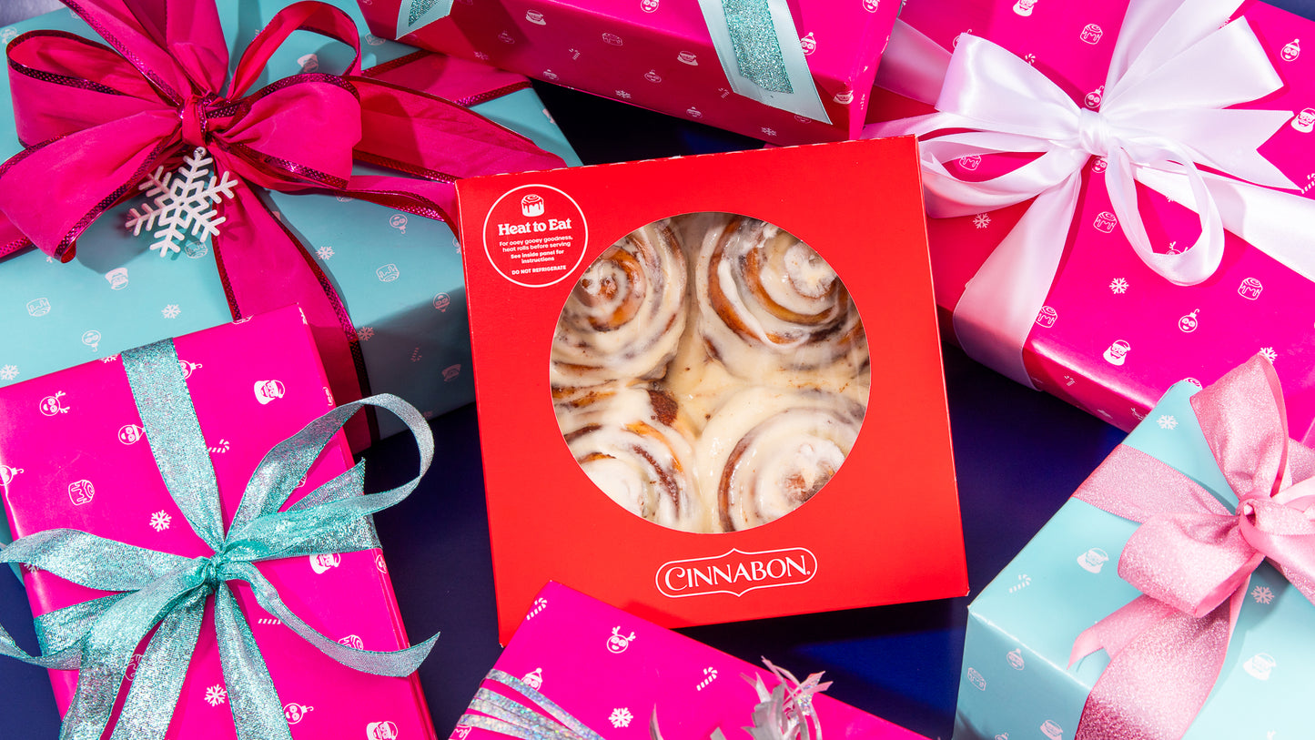 Cinnabon Scented Holiday Wrapping Paper (2PK)