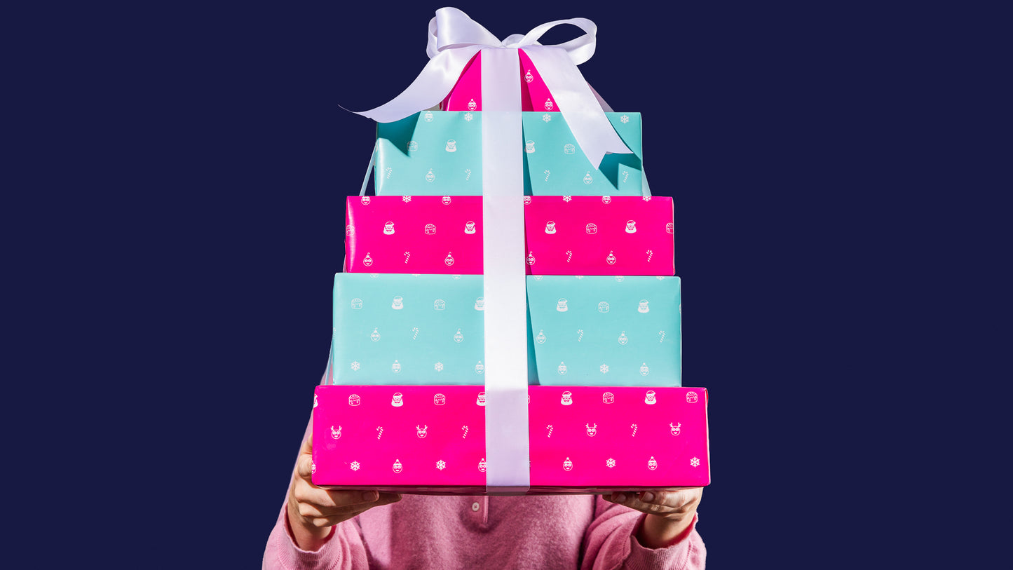 Cinnabon Scented Holiday Wrapping Paper (2PK)